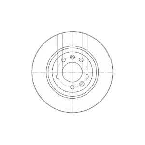 Bromsskiva, citroën c5 iii, c5 break iii, peugeot 407, 407 coupé, 407 sw, 508 i, 508 sw i, 607, rcz, saab 9-5, 1618861880, 4246