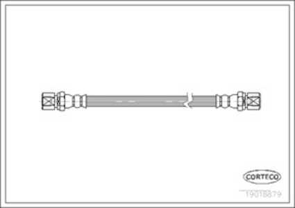 Bromsslang, Bak, Bakaxel, Framaxel, Fordonssida, Höger, opel,saab,vauxhall, -, 4565719, 562094, 562346, 90235999, 90445758