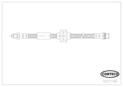 Bromsslang, Bak, Bakaxel, opel,renault,vauxhall, 4406251, 4420116, 462102638R, 8200735348, 93167717, 95513855