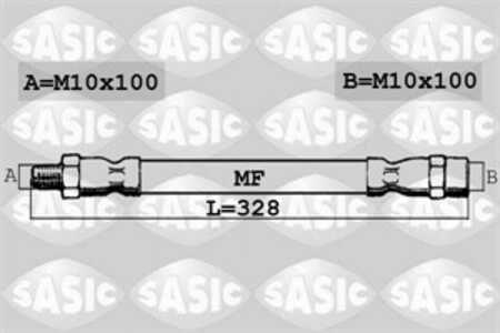 Bromsslang, Bakaxel, Framaxel, bmw, 34321154904, 34321159890