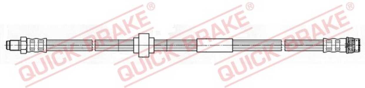 Bromsslang, Bakaxel höger, Bakaxel vänster, framaxel höger, framaxel vänster, nissan,opel,renault,vauxhall, 4409164, 4416297, 4