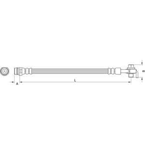 Bromsslang, Bakaxel höger, ford,volvo, 1379915, 1380834, 1436637, 1452069, 1487147, 1510213, 1671644, 30736644, 30793063, 30793