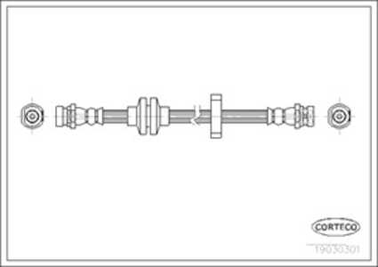 Bromsslang, Fram, Framaxel, renault espace iv, laguna ii, laguna grandtour ii, vel satis, 7701050070