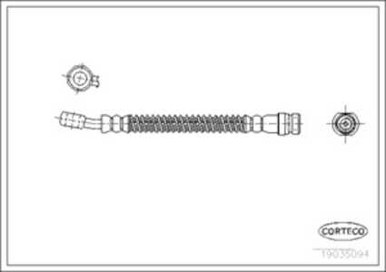 Bromsslang, Fram, Höger, Vänster, hyundai atos, 58731-02500, 58731-05100