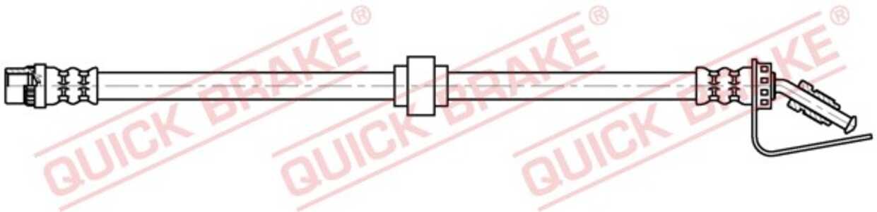 Bromsslang, framaxel höger, framaxel vänster, Nedre, nissan,opel,renault,vauxhall, 4500131, 7700302379, 9160431