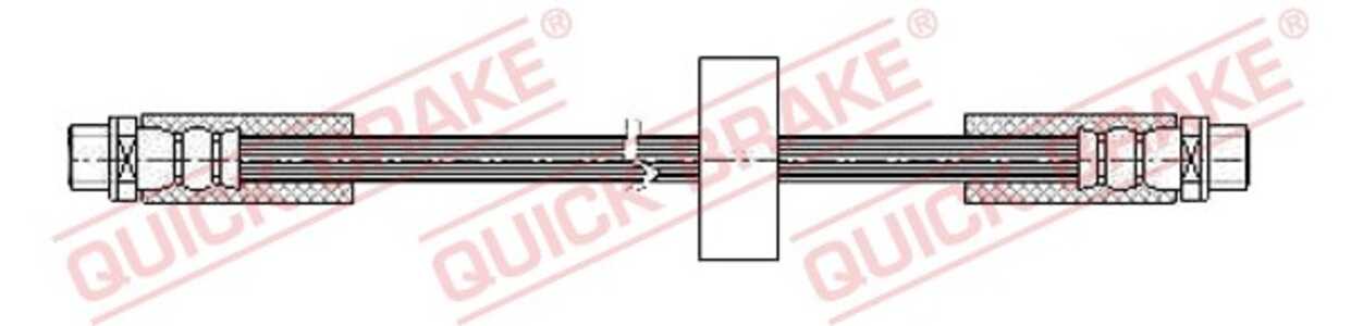 Bromsslang, framaxel höger, framaxel vänster, audi allroad c5, 4Z7611707, 4Z7611707A