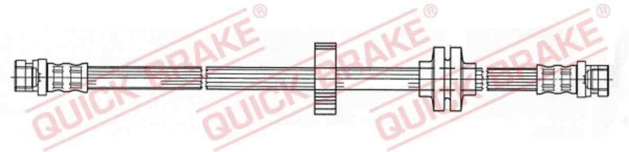 Bromsslang, framaxel höger, framaxel vänster, renault espace iv, laguna ii, laguna grandtour ii, vel satis, 7701050070