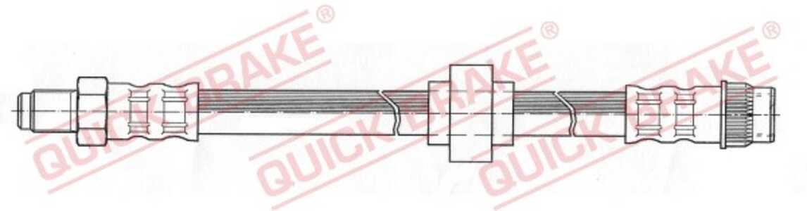 Bromsslang, framaxel höger, framaxel vänster, renault espace iii, 6025305984