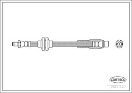 Bromsslang, Framaxel, fiat croma, 51757836