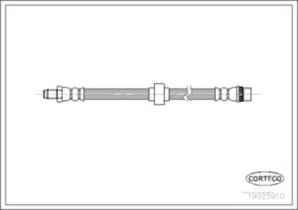 Bromsslang, Framaxel, renault espace iii, 6025305984