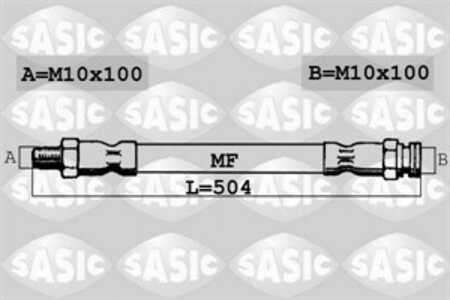 Bromsslang, Framaxel, fiat doblo cargo, doblo minibus,  minivan, doblo skåp/stor limousine, strada pick-up, 46738613