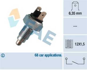 Brytare, backljus, austin,rover,seat,vw, 020 941 521 A, 084 941 521 A, 085 941 521, BAU 2445, LS-291