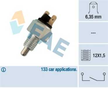 Brytare, backljus, bmw, 1239259, 23 141 209 217, 23 141 352 153, 23 141 354 071, 61 311 352 071, 61 311 352 153, 61 311 354 071