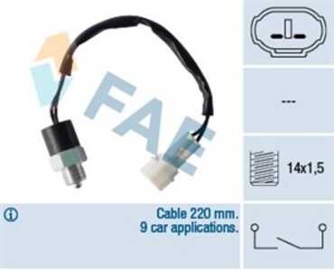 Brytare, backljus, suzuki vitara, vitara cabrio, 37610-60A00, 37610-60A01, 8F0 512 131 A, 8F0 512 131 E, 8F0 512 131 G, 9605857