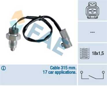 Brytare, backljus, citroën c1, peugeot 107, toyota auris, aygo, yaris, 2257.51, 2257.54, 84210-52010, 84210-52020, 84210-52021,