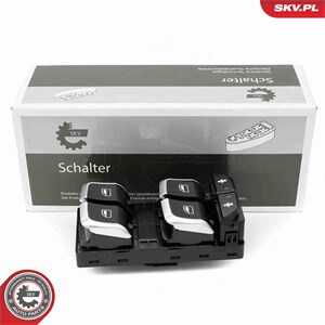 Brytare, fönsterhiss, Förarsida, audi a6 allroad c7, a6 c7, a6 c7 avant, a7 sportback, q3, 4G0959851