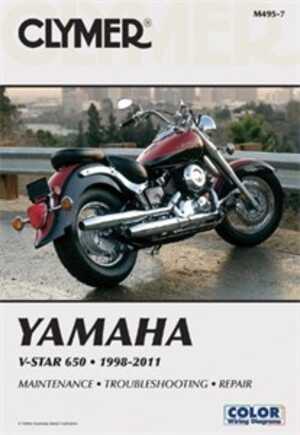 Clymer Reparationshandbok, Yamaha V-Star 650 1998-2011, Universal, 9781599696195, M4957