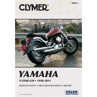 Clymer Reparationshandbok, Yamaha V-Star 650 1998-2011, Universal, 9781599696195, M4957