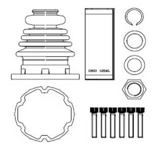 Dammskydd, drivaxel, Framaxel, på växellådssidan, framaxel höger, framaxel vänster, audi,seat,skoda,vw, 191 498 202 A, 191 498 