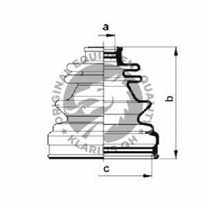 Dammskydd, drivaxel, Inre, På hjulsidan, nissan almera tino, opel frontera b, monterey b, 3 01 712, 3 74 082, 39741-5M325, 97 1