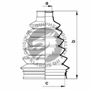 Dammskydd, drivaxel, På hjulsidan, framaxel höger, renault kangoo, kangoo express, 40088-00QAG, 77 01 469 411