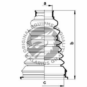 Dammskydd, drivaxel, På hjulsidan, framaxel vänster, renault kangoo, kangoo express, 77 01 465 489, 77 01 466 122