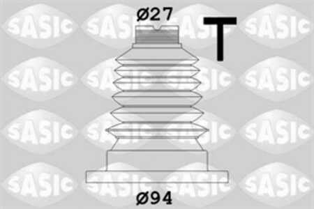 Dammskydd, drivaxel, på växellådssidan, audi,seat,skoda,vw, 1K0498201B, 6Q0498201A