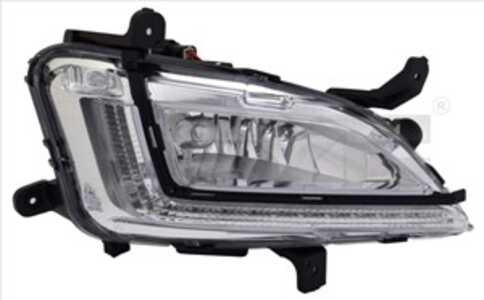 Dimljus, Höger, hyundai tucson, tucson skåp/suv, 92202D7600, 92202-D7600