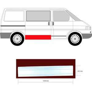 Dörr, Sidoinstallation, vw transporter buss iv, transporter skåp iv