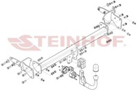 Dragkrok, Avtagbar Alfa Stelvio (949_), alfa romeo stelvio