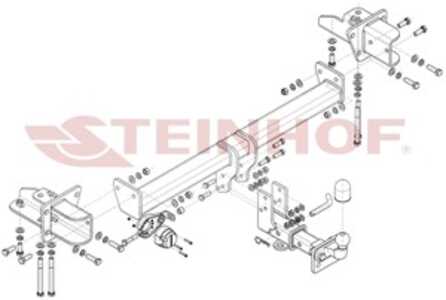 Dragkrok, Avtagbar Landrover Discovery V (l462), land rover discovery v