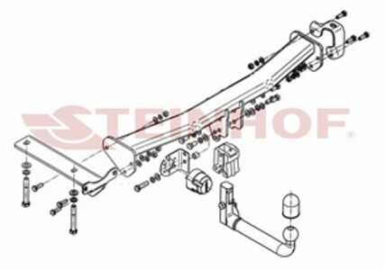 Dragkrok, Avtagbar Landrover Freelander 2 (l359), land rover freelander 2