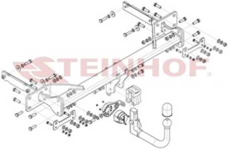 Dragkrok, Avtagbar Merce S-klass (w222, V222, X222), mercedes-benz s-klass [w222, v222, x222]