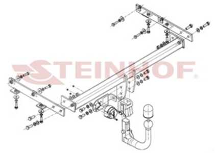 Dragkrok, Avtagbar Nissa Note (e12), nissan note