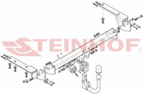 Dragkrok, Avtagbar Peuge 308 Cc (4b_), peugeot 308 cc