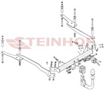 Dragkrok, Avtagbar Peuge 607 (9d, 9u), peugeot 607