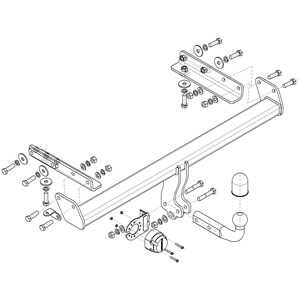 Dragkrok, Avtagbar Subar Outback (bt), subaru outback