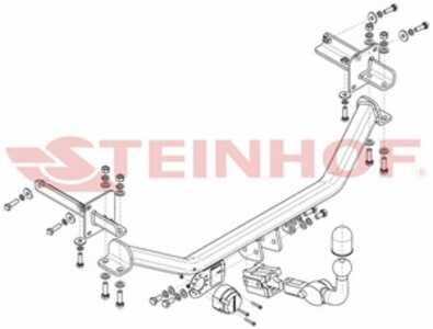 Dragkrok, Avtagbar Suzuk Baleno (fw, Ew), suzuki baleno