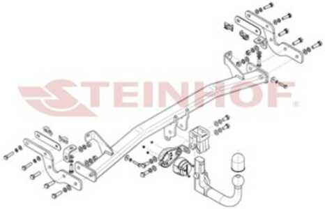 Dragkrok, Avtagbar, opel crossland / crossland x, crossland van x