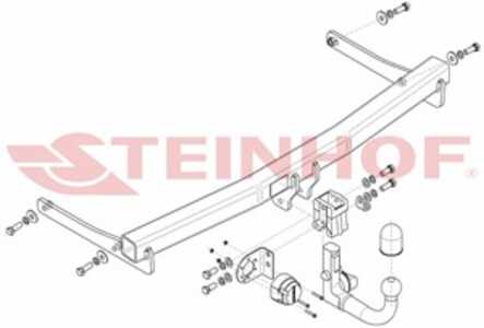 Dragkrok, Avtagbar, vw passat b6, passat b6 variant, passat cc b6