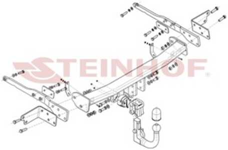 Dragkrok, Avtagbar, ford galaxy iii, galaxy mk van iii, s-max