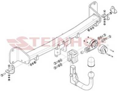 Dragkrok, Avtagbar, bmw 5 [g30, f90], 5 touring [g31], 5 touring van [g31], 6 gran turismo [g32], 7 [g11, g12]