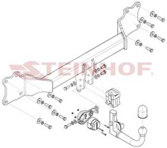 Dragkrok, Avtagbar Audi Q8 (4mn, 4mt), audi q8