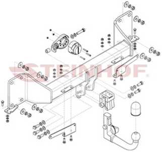 Dragkrok, Avtagbar Bmw X5 (g05, F95), bmw x5 [g05, f95]