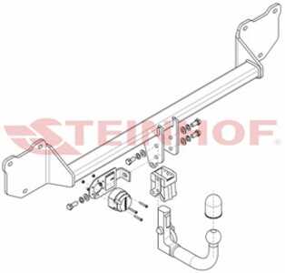 Dragkrok, Avtagbar Mini Mini Countryman (r60), mini mini countryman