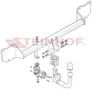 Dragkrok, Avtagbar, mini mini countryman, mini paceman