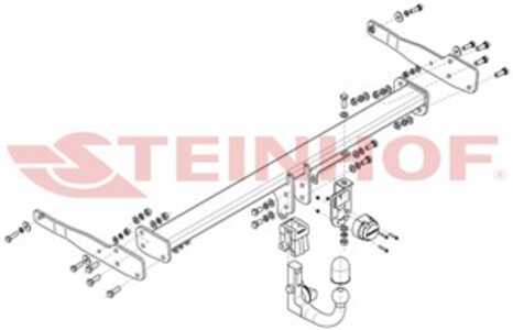 Dragkrok, Avtagbar, seat alhambra, alhambra van, vw sharan, sharan van