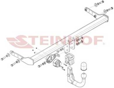 Dragkrok, Avtagbar, seat ibiza v, skoda fabia iv, vw polo vi, t-cross