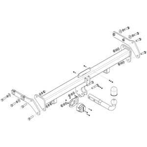 Dragkrok, Avtagbar, hyundai tucson, kia sportage iv, sportage v