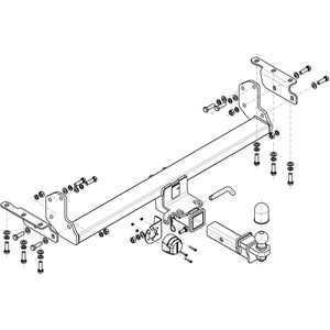 Dragkrok, Avtagbar, nissan np300 navara, np300 navara flak/chassi